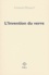 Emmanuel Hocquard - L'Invention Du Verre.