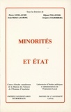 Jacques Zylberberg et Pierre Guillaume - Minorites Et Etats.