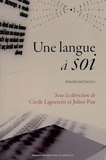 Cécile Lignereux et Julien Piat - Une langue à soi - Propositions.