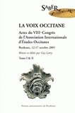 Guy Latry - La voix occitane, tomes 1 et 2.