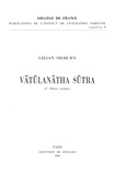 Lilian Silburn - Vatulanatha Sutra - Avec le commentaire d'Anantasaktipada.
