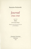 Stanislas Rodanski - Journal 1944-1948 - Suivi de Stan.
