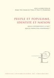 Marc Feix et Marie-Jo Thiel - Peuple et populisme, identité et nation - Quelle contribution à la paix ? Quelles perspectives européennes ?.