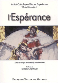  Anonyme - L'Esperance. Actes Du Colloque International Ices, Novembre 2000.