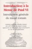 Denis Crouan - Introduction à la messe de Paul VI - Présentation générale du missel romain.