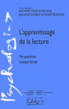 Mohamed-Nouri Romdhane et Jean-Emile Gombert - L'apprentissage de la lecture - Perspectives comparatives.