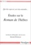 RIBEMONT BERNARD - Etudes Sur Le Roman De Thebes. Qui Des Sept Arz Set Rien Entendre....