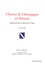 Pieter van Reenen - Chartes de Champagne en français conservées aux archives de l'Aube 1270-1300.