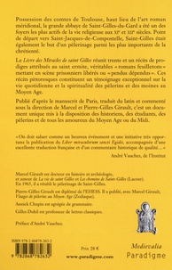 Livre des Miracles de saint Gilles. Liber miraculorum sancti Egidii - La vie d'un sanctuaire de pèlerinage au XIIe siècle