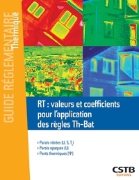 Rémi Bouchié et Benoît Busson - RT : valeurs et coefficients pour l'application des règles Th-Bat - Parois vitrées, parois opaques, ponts thermiques.
