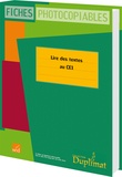 Editions SED - LIRE DES TEXTES AU CE1.