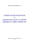 Jean-René Aymes - Communautés nationales et marginalité dans le monde ibérique et ibéro-américain.