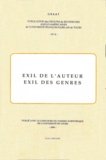Pierre Gault et Jean-Paul Régis - Exil de l'auteur, exil des genres.