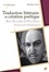 Matthias Zach - Traduction littéraire et création poétique - Yves Bonnefoy et Paul Celan traduisent Shakespeare.
