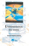 Didier-Pierre Monod - L'administration des ventes.
