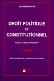 Joël Mekhantar - Droit politique et constitutionnel.