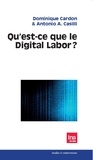 Dominique Cardon et Antonio Casilli - Qu'est-ce que le Digital Labor ?.