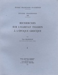 Yves Grandjean - Recherches sur l'habitat thasien à l'époque grecque - Tome 1 et  2.