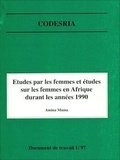 Amina Mama - Études par les femmes et études sur les femmes en Afrique durant les années 1990 - Document de travail 1/97.