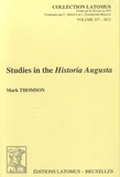 Mark Thomson - Studies in the Historia Augusta.