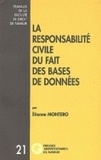 E. Montero - La responsabilité civile du fait des bases de données.