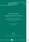 Joaquim Dolz et Sylvie Plane - Formation des enseignants et enseignement de la lecture et de l'écriture - Recherches sur les pratiques.
