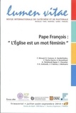 Pape François - L'Eglise est un mot féminin.