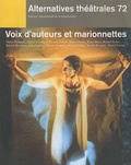 Evelyne Lecucq et Roman Paska - Alternatives théâtrales N° 72, avril 2002 : Voix d'auteurs et marionnettes.