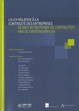  Collectif - La loi relative à la continuité des entreprises - Livre bilingue français-néerlandais.