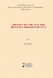 Rudolf Kern - Beiträge zur Stellung der deutschen Sprache in Belgien - Septième série-9.
