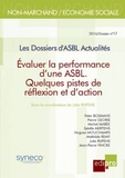  RIJPENS J. - Evaluer la performance d'une ASBL - Quelques pistes de réflexion et d'action.