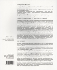 Français & Société N° 22-23 Langue, économie et mondialisation