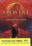 Ken Broeders - Apostat  : Pack premier cycle 3 albums - Tome 1, La malédiction pourpre ; Tome 2, La sorcière ; Tome 3, Argentoratum.