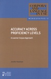 Jennifer Thewissen - Accuracy across Proficiency Levels - A Learner Corpus Approach.