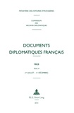 Ministère Affaires Etrangères - Documents diplomatiques français 1923 - Tome 2 (1er juillet - 31 décembre).