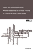 Godelieve Masuy-Stroobant et Rafael Costa - Analyser les données en sciences sociales - De la préparation des données à l'analyse multivariée.