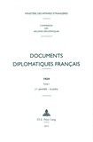 Maurice Vaïsse - Documents diplomatiques français 1924 - Tome 1 (1er janvier - 30 juin).