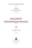 Maurice Vaïsse - Documents diplomatiques français 1970 - Tome 1 (1er janvier - 30 juin).