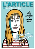 Bou Boudoiner et Maxime Lamiroy - L'article N° 33, juin 2023 : Adeline Dieudonné - La vie après la vraie vie.