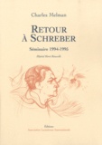 Charles Melman - Retour à Schreber - Séminaire 1994-1995.