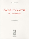 Charles Hermite - Cours d'analyse - De la Sorbonne.