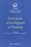 Frédéric Lofaso et Jean-Marie André - Innovations technologiques et handicap.