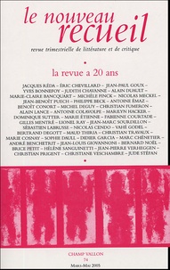 Benoît Conort et Jean-Paul Goux - Le nouveau recueil N° 74, Mars-Mai 2005 : La reue a 20 ans.
