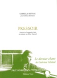 Gabriela Mistral - Pressoir.