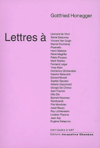 Gottfried Honegger - Lettres A....