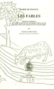  Marie de France - Les Fables - Edition critique.