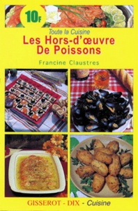 Francine Claustres - Les hors-d'oeuvre de poissons.
