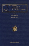 Laurence Pottier - Les 3 méthodes de flûte à bec en France à l'époque baroque - Loulié, Freillon-Poncein, Hotteterre.