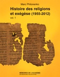 Marc Philonenko - Histoire des religions et exégèse (1955-2012) - 2 volumes.