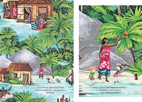 Louna et la petite Tahitienne